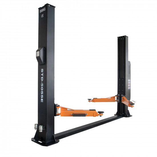 Dvojstĺpový zdvihák s elektrickým odistením západiek, nosnosť 5,5t, 230V / 400V