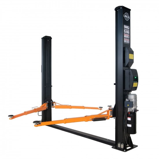 Dvojstĺpový zdvihák s elektrickým odistením západiek, nosnosť 4,5t, 230V / 400V