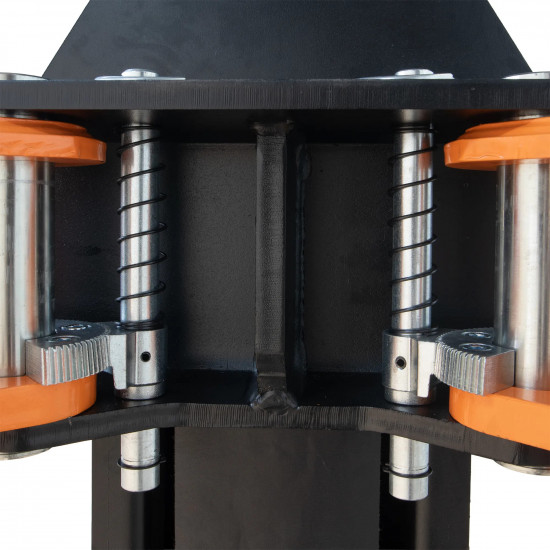 Dvojstĺpový zdvihák s elektrickým odistením západiek, nosnosť 4,5t, 230V / 400V