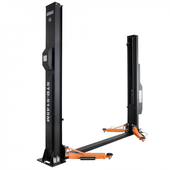 Dvojstĺpový zdvihák 4,5t, manuálne odistenie, 230V / 400V