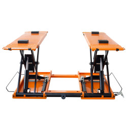 Mobilný nožnicový zdvihák 3,5 t – elektrické odistenie západiek, 230 V