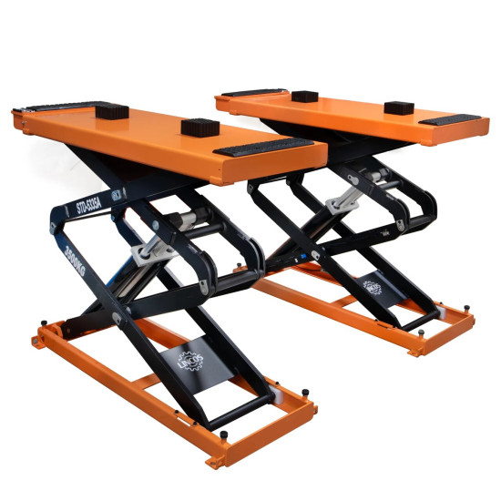 Zapustený nožnicový zdvihák, 3.5t, 400V