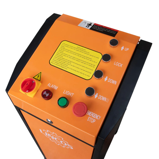 Nožnicový zdvihák 3t s nastaviteľnou rampou