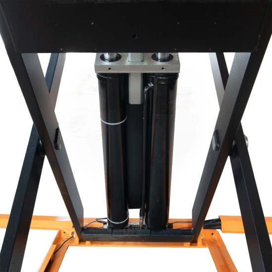 Nožnicový zdvihák 3t s nastaviteľnou rampou