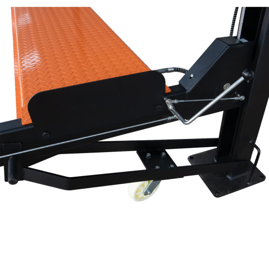 Štvorstĺpový zdvihák, 4T, centrálne manuálne odistenie bezpečnostných zámkov, pojazdná sada