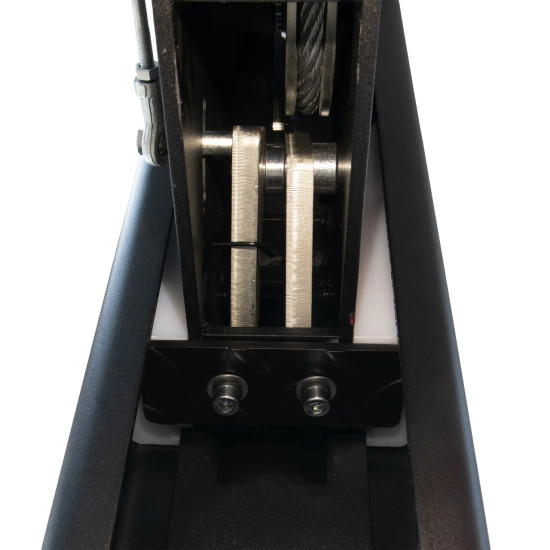 Štvorstĺpový zdvihák, 4T, centrálne manuálne odistenie bezpečnostných zámkov, pojazdná sada