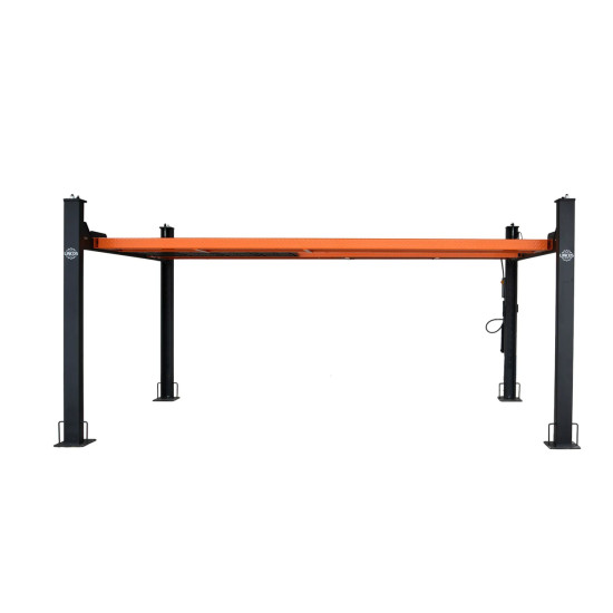 Štvorstĺpový zdvihák, 4T, centrálne manuálne odistenie bezpečnostných zámkov, pojazdná sada