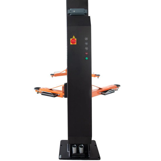 Dvojstĺpový zdvihák 4t s horným prepojením – elektrické odistenie západiek, 230/400 V